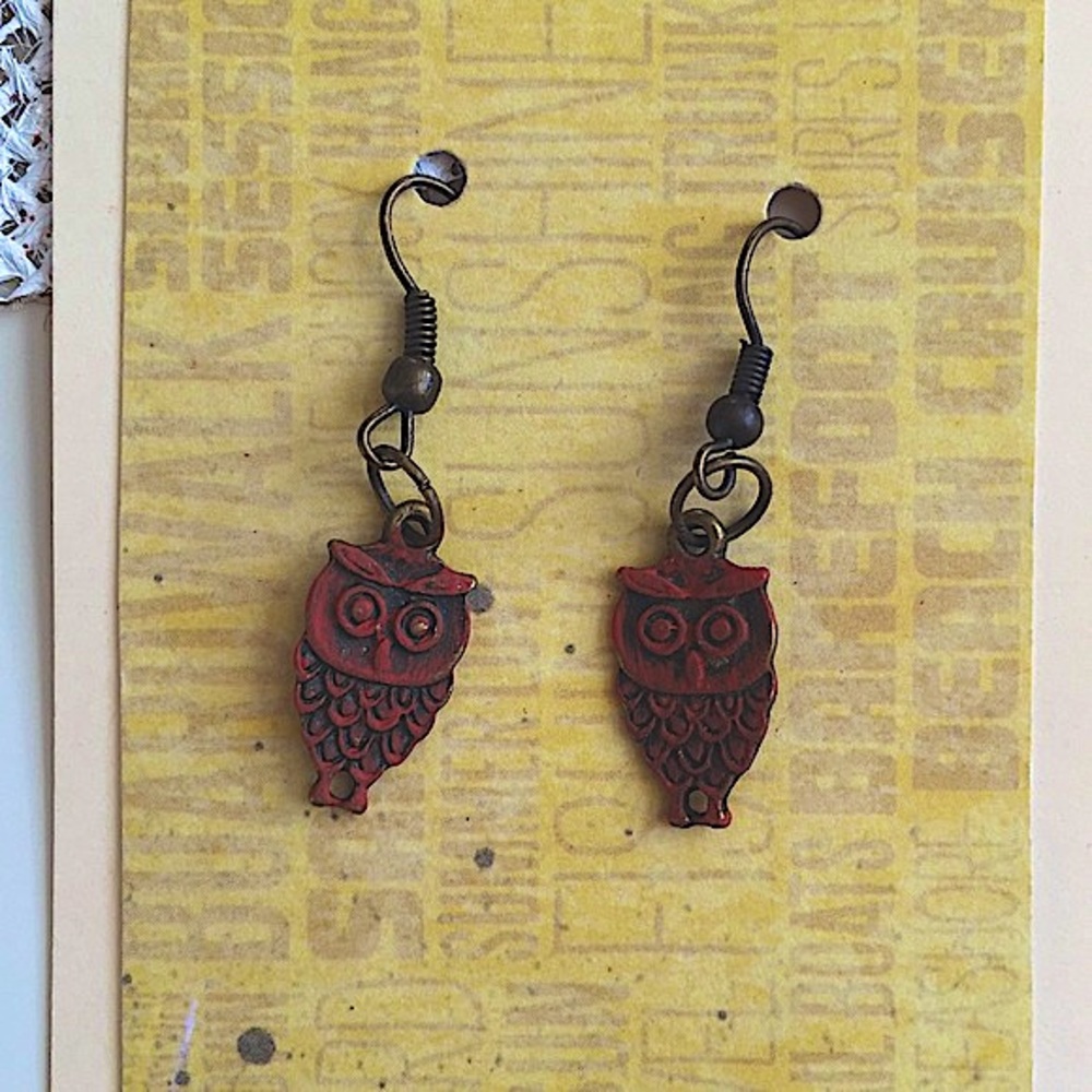 "Owl You Need is Love" Earrings